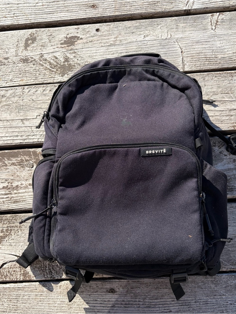 Brevite The Jumper Camera Backpack Triple Black Adjustable Straps 18L

Excellent